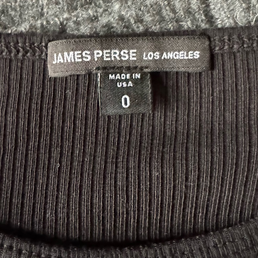 James Perse Cropped Rib Tank - Picture 4 of 5